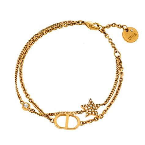 dior star bracelet|genuine christian dior bracelet.